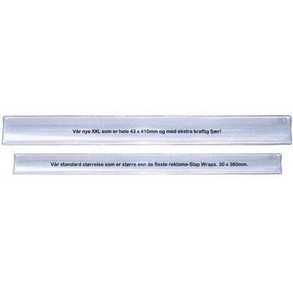 RC60 Slap Wrap XXL 43x410mm - hvit