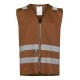 RC42N brun refleksvest