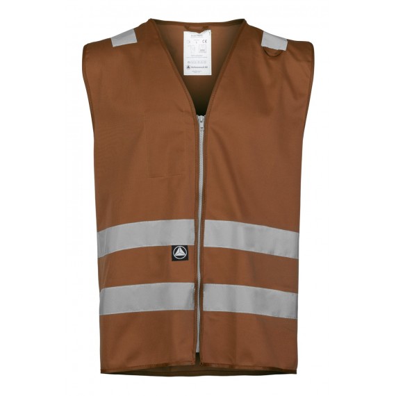 RC42N brun refleksvest