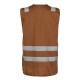 RC42N brun refleksvest