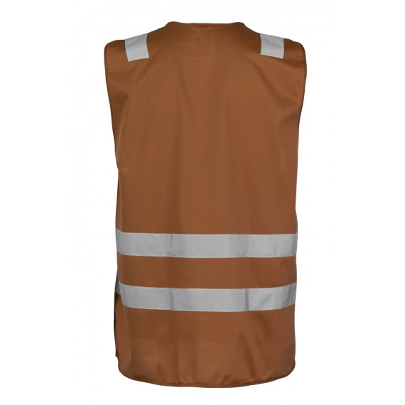 RC42N brun refleksvest